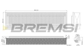 BREMS FA2108 - FILTRI ARIA - AIR FILTER