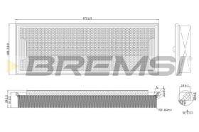 BREMS FA2127 - FILTRI ARIA - AIR FILTER