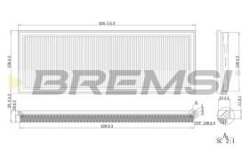 BREMS FA2137 - FILTRI ARIA - AIR FILTER