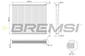 BREMS FC0079C - FILTRI ABITACOLO - CABIN FILTER