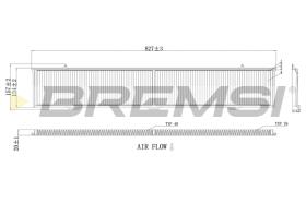 BREMS FC0085 - FILTRI ABITACOLO - CABIN FILTER