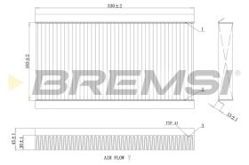 BREMS FC0090A - FILTRI ABITACOLO - CABIN FILTER