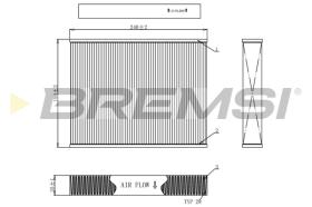 BREMS FC0092C - FILTRI ABITACOLO - CABIN FILTER