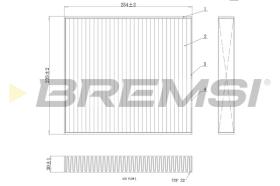 BREMS FC0177C - FILTRI ABITACOLO - CABIN FILTER