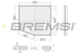 BREMS FC0187C - FILTRI ABITACOLO - CABIN FILTER