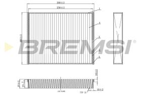 BREMS FC0459C - FILTRI ABITACOLO - CABIN FILTER