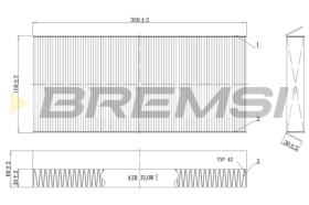 BREMS FC0480C - FILTRI ABITACOLO - CABIN FILTER