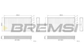 BREMS FC0859C - FILTRI ABITACOLO - CABIN FILTER