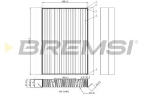 BREMS FC0876C - FILTRI ABITACOLO - CABIN FILTER