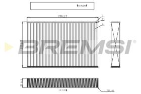 BREMS FC0885 - FILTRI ABITACOLO - CABIN FILTER