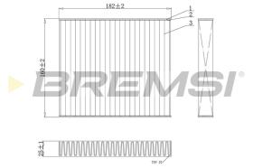 BREMS FC0891 - FILTRI ABITACOLO - CABIN FILTER