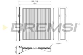 BREMS FC0904 - FILTRI ABITACOLO - CABIN FILTER