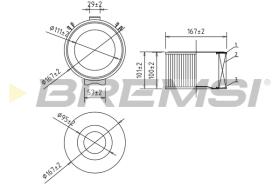 BREMS FC0983 - FILTRI ABITACOLO - CABIN FILTER