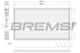 BREMS FC1338 - FILTRI ABITACOLO - CABIN FILTER