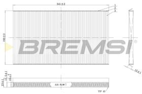 BREMS FC1537C - FILTRI ABITACOLO - CABIN FILTER