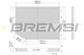 BREMS FC1542 - FILTRI ABITACOLO - CABIN FILTER