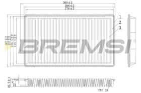 BREMS FC1931 - FILTRI ABITACOLO - CABIN FILTER