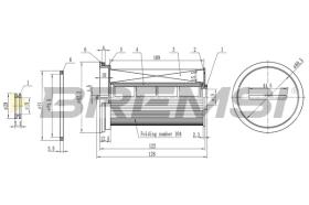 BREMS FE0768 - FILTRO CARBURANTE - FUEL FILTER