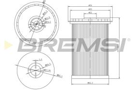 BREMS FE0773 - FILTRO CARBURANTE - FUEL FILTER