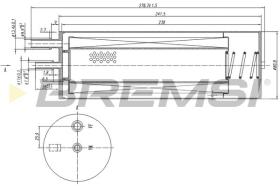 BREMS FE0796 - FILTRO CARBURANTE - FUEL FILTER