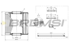 BREMS FL1289 - FILTRI OLIO - OIL FILTER