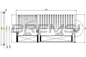 BREMS FL1729 - FILTRI OLIO - OIL FILTER