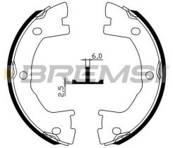 BREMS GF0147 - GANASCE FRENO - BRAKE SHOES