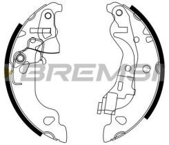 BREMS GF0155 - GANASCE FRENO - BRAKE SHOES