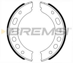 BREMS GF0399 - GANASCE FRENO - BRAKE SHOES