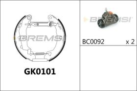 BREMS GK0101 - KIT PREM. GANASCE - FAST SHOES KIT