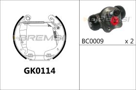 BREMS GK0114 - KIT PREM. GANASCE - FAST SHOES KIT