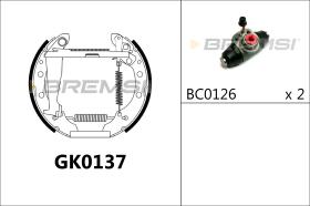 BREMS GK0137 - KIT PREM. GANASCE - FAST SHOES KIT