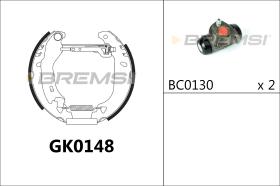 BREMS GK0148 - KIT PREM. GANASCE - FAST SHOES KIT