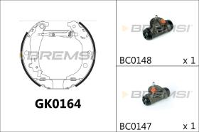 BREMS GK0164 - KIT PREM. GANASCE - FAST SHOES KIT