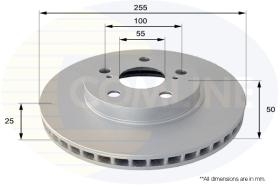 COMLI ADC0101V - COATED BRAKE DISC