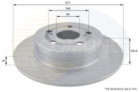 COMLI ADC01108 - BRAKE DISC