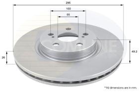 COMLI ADC01110V - COATED BRAKE DISC