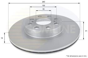 COMLI ADC01129V - BRAKE DISC