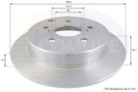 COMLI ADC01135 - BRAKE DISC