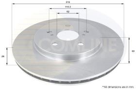 COMLI ADC01158V - BRAKE DISC