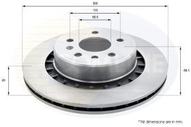 COMLI ADC01161V - BRAKE DISC