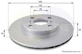 COMLI ADC0151V - COATED BRAKE DISC