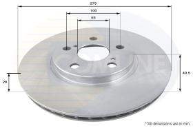 COMLI ADC0154V - BRAKE DISC