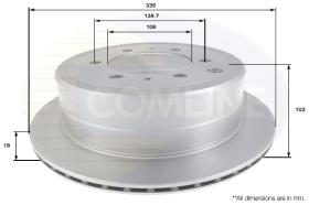 COMLI ADC0159V - BRAKE DISC