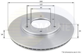 COMLI ADC0176V - COATED BRAKE DISC