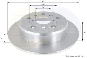 COMLI ADC0188 - BRAKE DISC