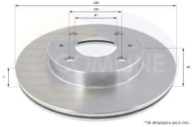 COMLI ADC0211V - BRAKE DISC