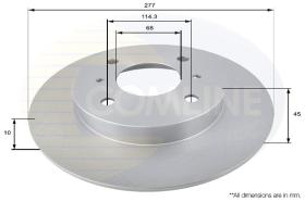 COMLI ADC0259 - BRAKE DISC