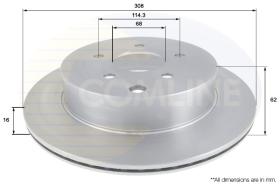 COMLI ADC0271V - BRAKE DISC