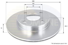 COMLI ADC0273V - BRAKE DISC